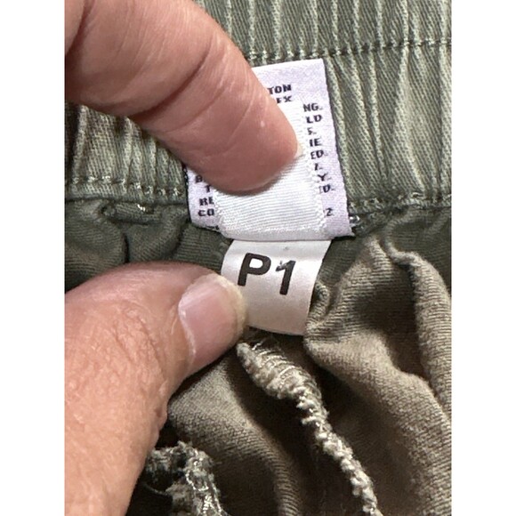 SO® Good For Life Kohl's olive green cargo jogger pants, size 5 / S - Picture 11 of 12